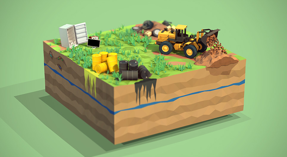 Замърсяване на почвата