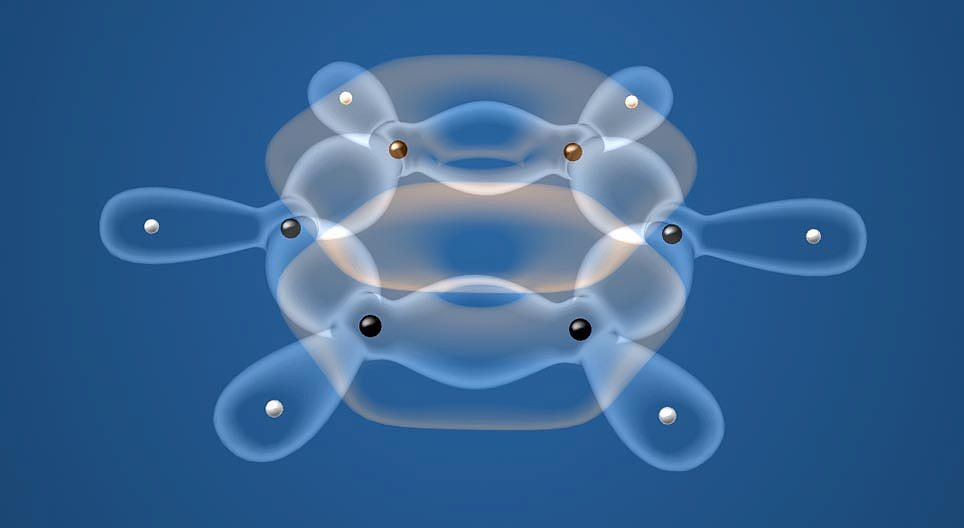 Ковалентни връзки в молекулата на бензена