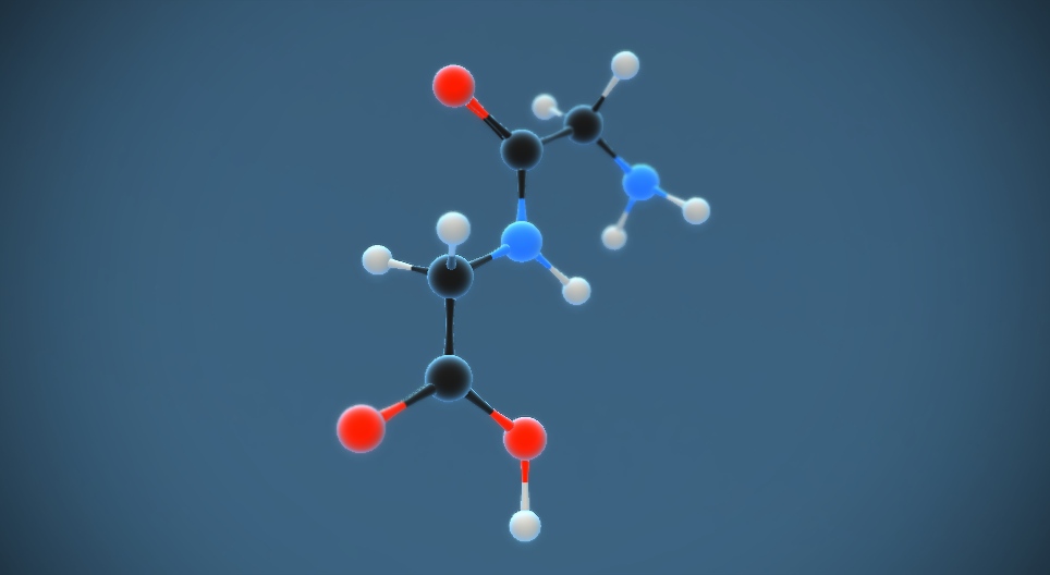 Глицилглицин (C₄H₈N₂O₃)