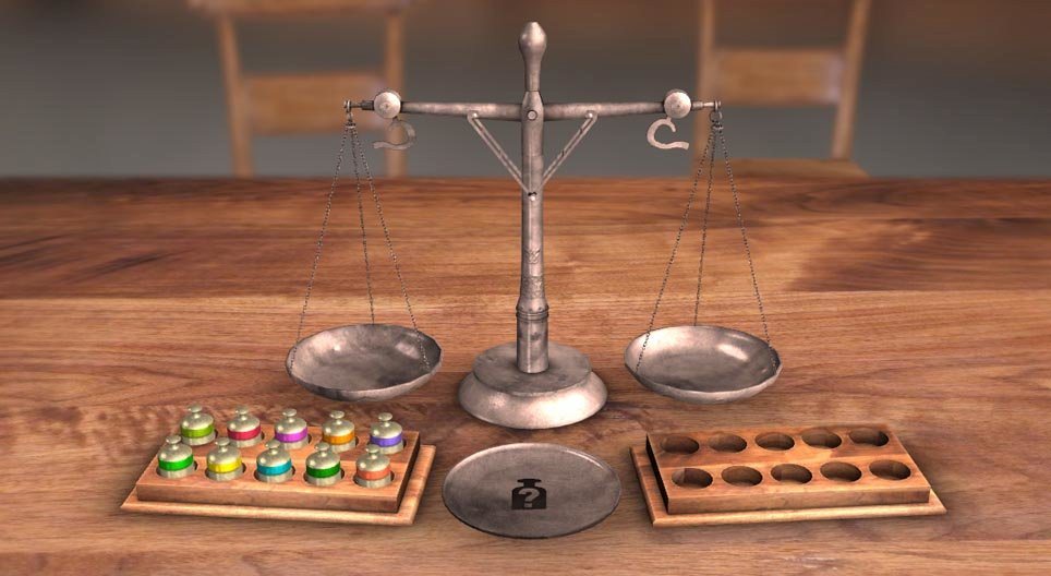 Задача с тежести