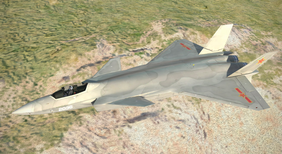 Ченгду J-20 Могъщ дракон (Китай, 2017)