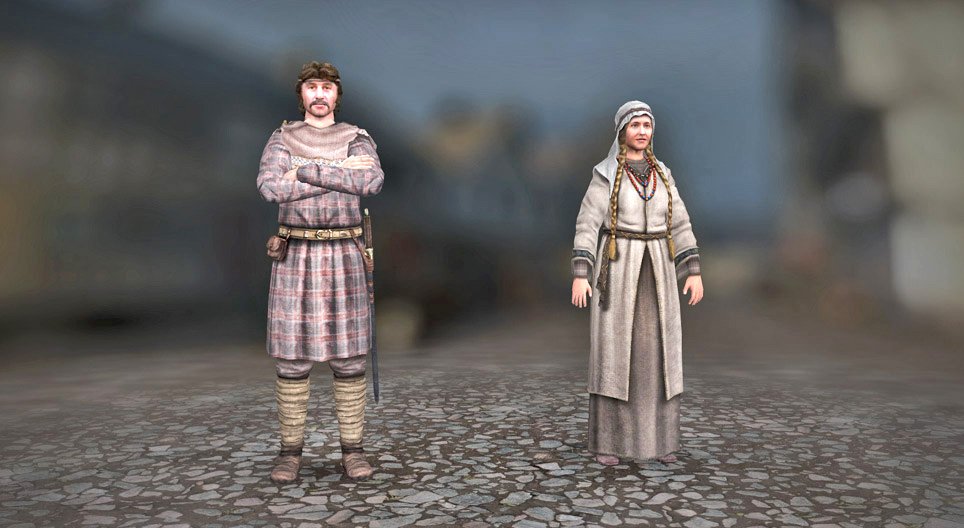 Облеклото в Западна Европа, V – X век