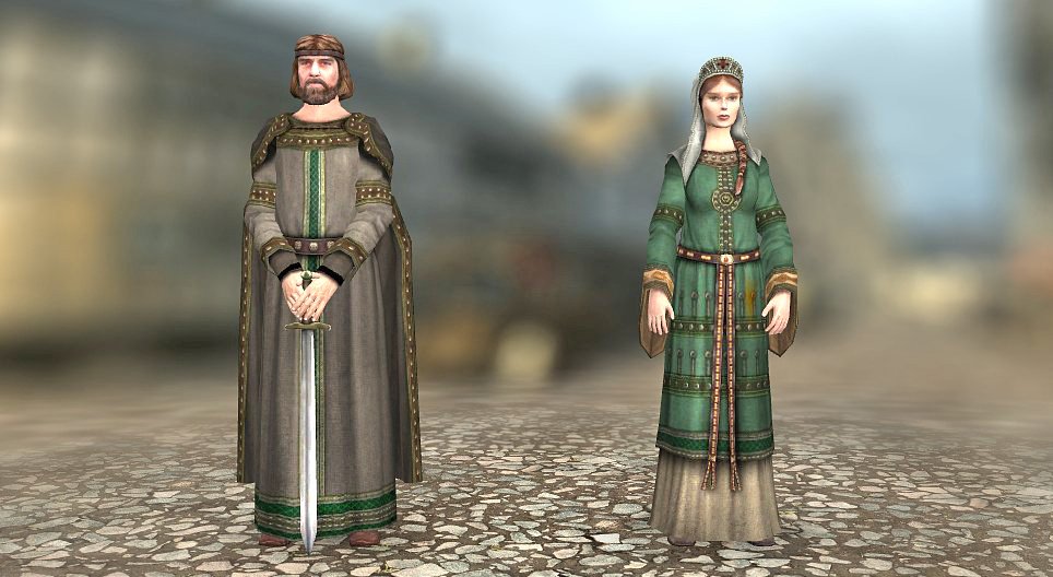 Облеклото в Западна Европа, X – XII век