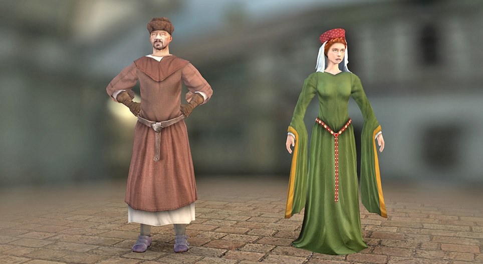 Облекло (Западна Европа, XIII в.)