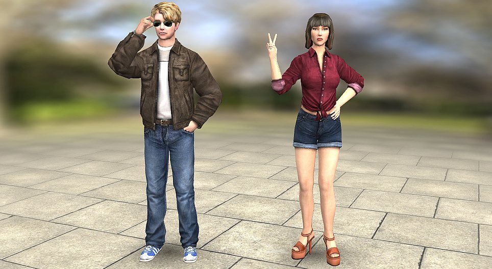 Облеклото в Западна Европа през 90-те години