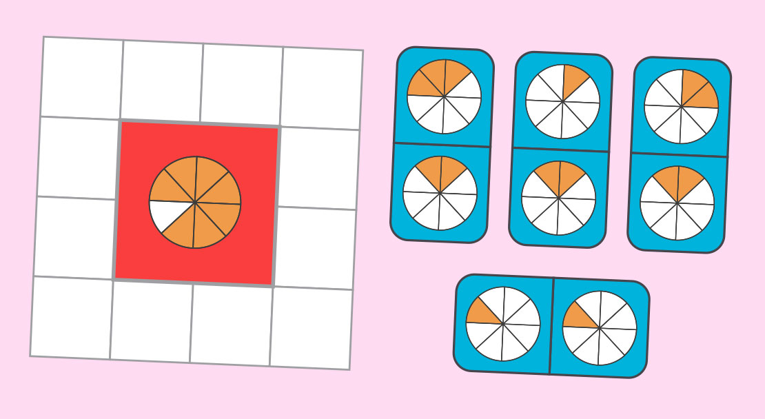 Domino se zlomky