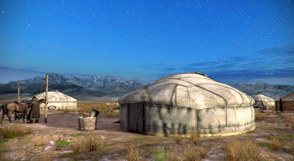 Mongolská jurta