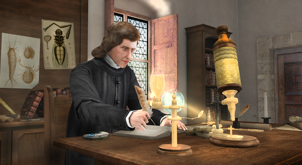 Vynález mikroskopu: Hooke a Leeuwenhoek