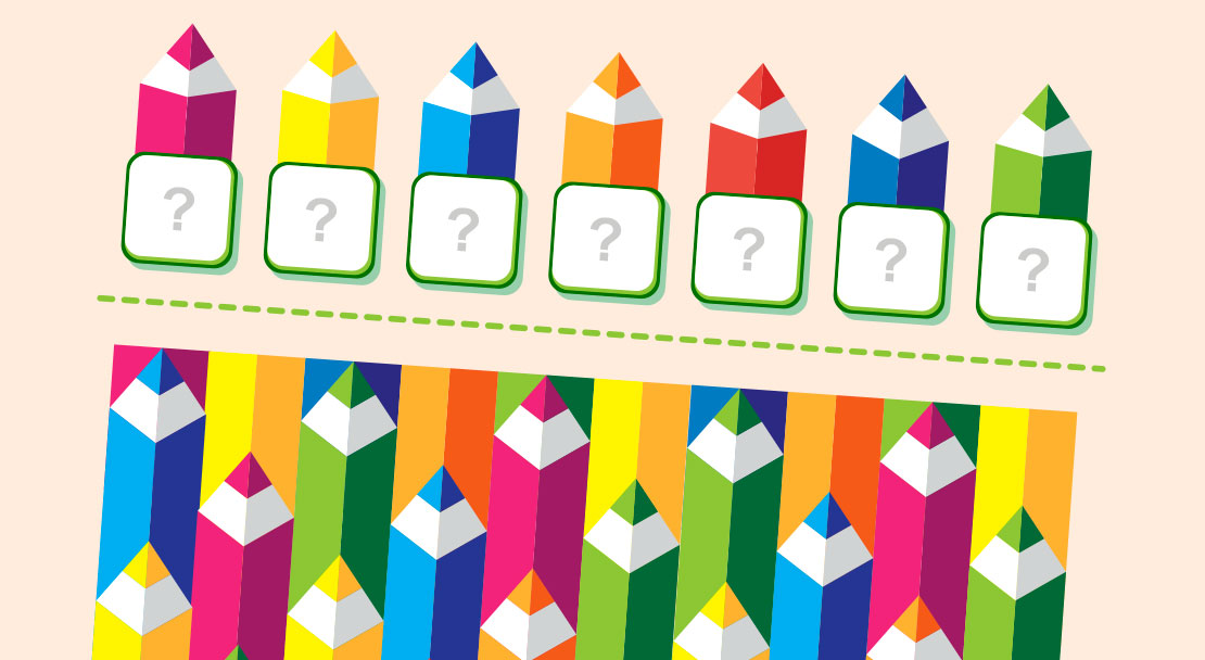 Zähle die Figuren zusammen