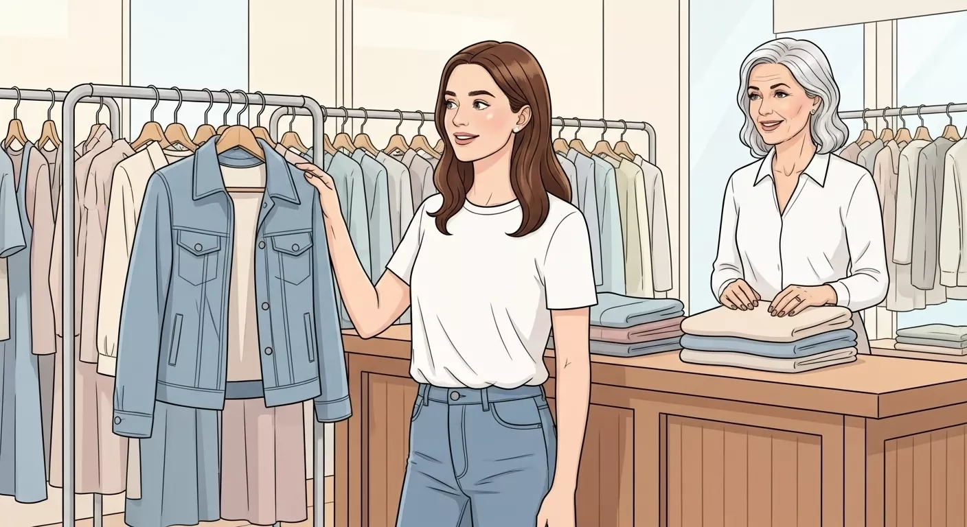 Buying clothes