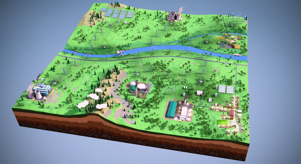 Electricity supply network