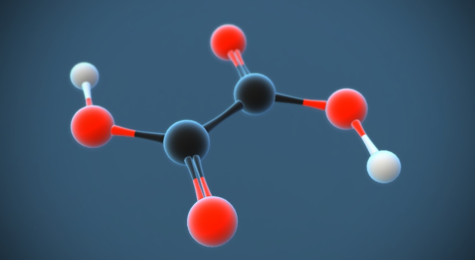 Oxalic acid (ethanedioic acid) (COOH)₂