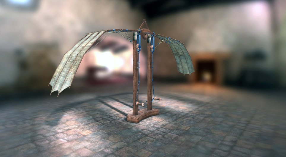 Leonardo da Vinci’s inventions - Mechanical wing (1493–1495)