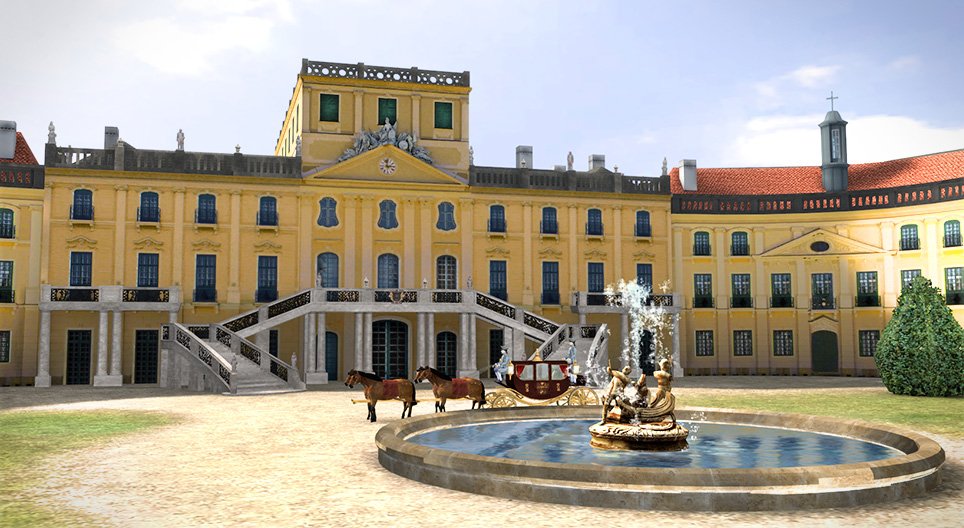 Rococo castle (Fertőd, Hungary)
