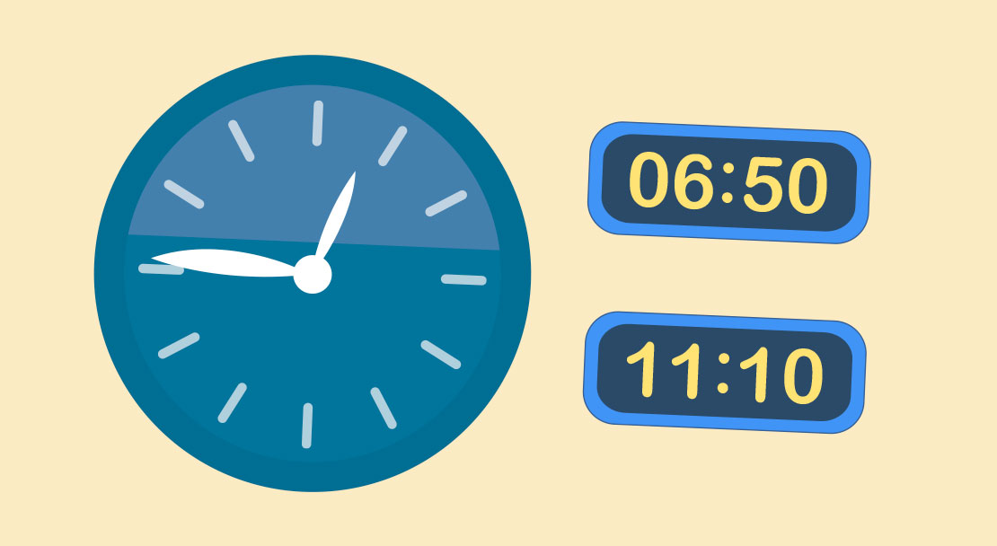 ¿Qué hora es?