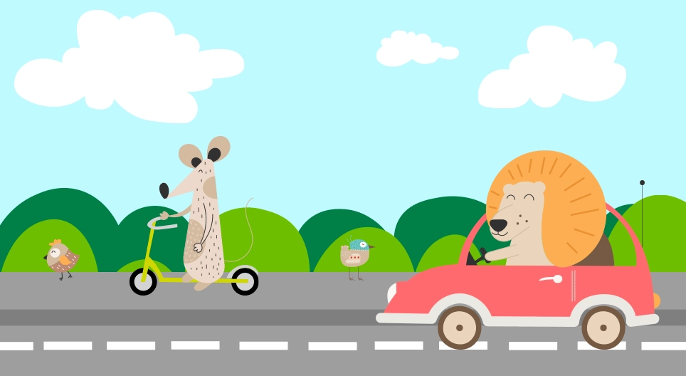 Los medios de transporte