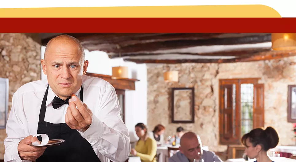 No tengo dinero, camarero