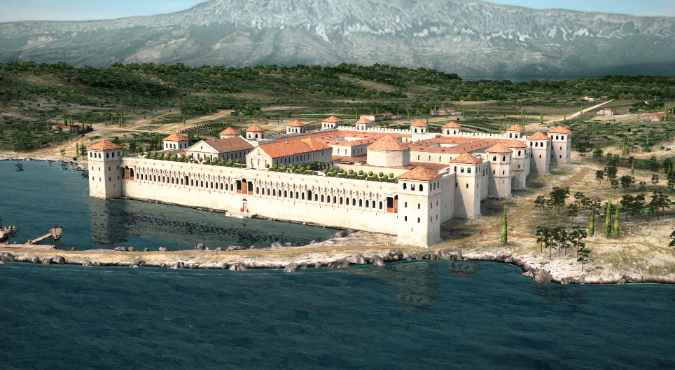 Diocletianuksen palatsi (Split, Kroatia)