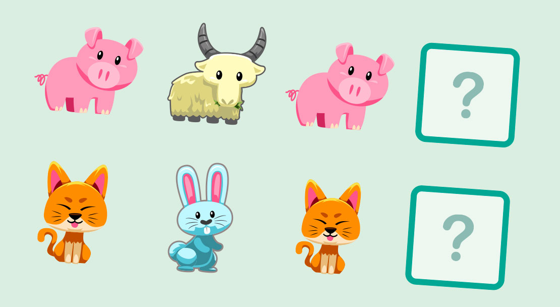 Nastavite s uzorkom!