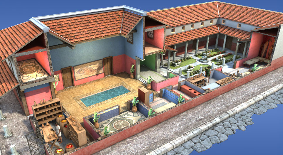 Ókori római lakóház