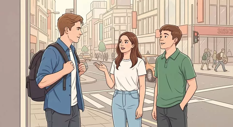 道を尋ねることと道案内