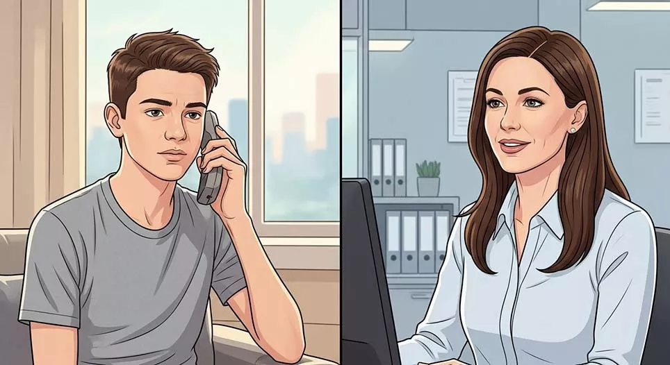 カスタマーサービスに電話する