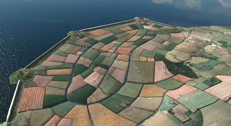 オランダにおける土地の埋め立て、17世紀