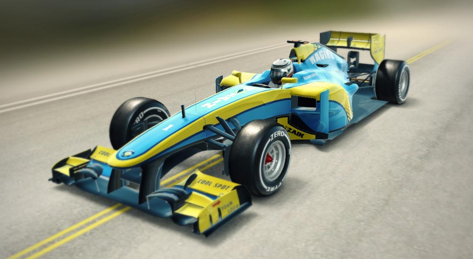 Formula 1 racing car
