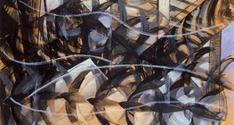 Giacomo Balla: Flight of the Swallows (1913, Futurism)
