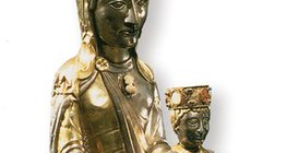 Mary with the child Jesus (12th century AD)