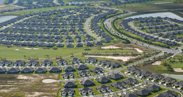 Suburb in the US
