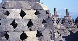Borobudur stupas