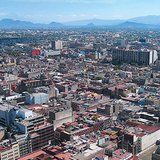 Aerial photography of Mexico City