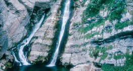 Karst spring of the Sava River in Slovenia 