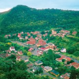 アルプスの山の村