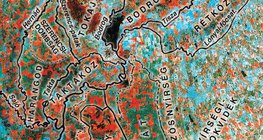 Az Alföld északkeleti részének műholdfelvétele