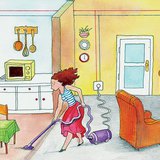 Electric network of a flat