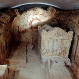 Ókeresztény sírkamra részlete (Pécs)