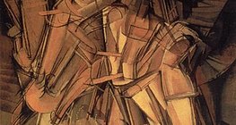 Marcel Duchamp: Nude Descending a Staircase, No. 2 (1912, cubism and futurism)