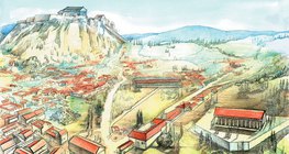 Acropolis of Athens with the Agora