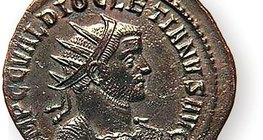 Coin depicting Diocletian