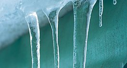 Melting icicles