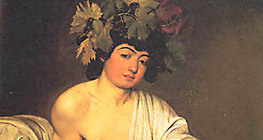 Caravaggio: Bacchus (1595, Uffizi Galery, Florence)