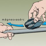Acélból állandó mágnes készíthető
