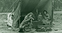 Social impacts of the Great Depression: American citizens were evicted