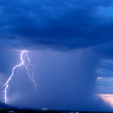 Storm and lightning