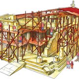 Така би трябвало да е изглеждала конструкцията на храмовете в Древна Елада през V век пр.н.е.