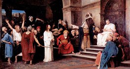 Mihály Munkácsy: Christ before Pilate (1881)