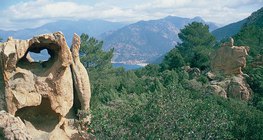 Beautiful landscape of Corsica