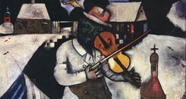 Marc Chagall: The Fiddler (1912, surrealism)